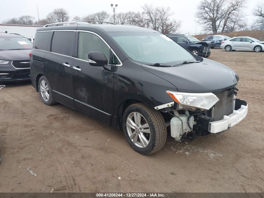 2012 Nissan Quest Le VIN: JN8AE2KP9C9050251 Lot: 41208244