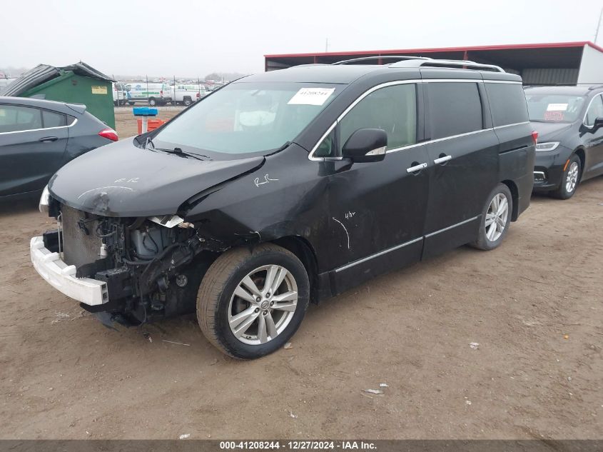 2012 Nissan Quest Le VIN: JN8AE2KP9C9050251 Lot: 41208244