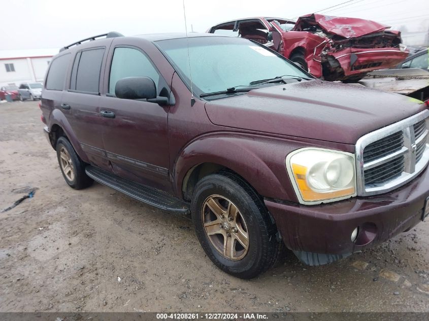 2004 Dodge Durango Slt VIN: 1D4HB48N84F152053 Lot: 41208261