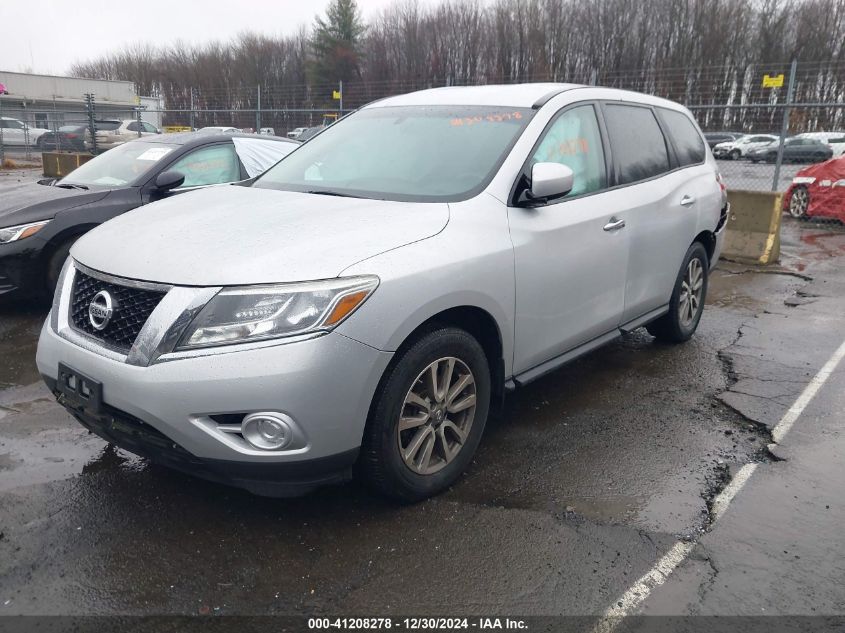 2014 Nissan Pathfinder S/Sv/Sl/Platinum VIN: 5N1AR2MM6EC650682 Lot: 41208278