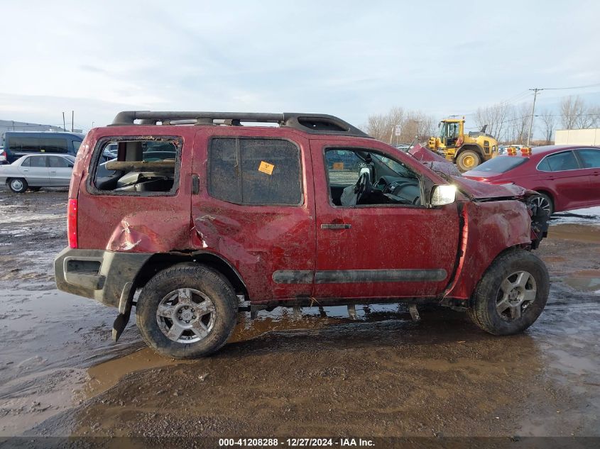 2005 Nissan Xterra S VIN: 5N1AN08W45C619572 Lot: 41208288