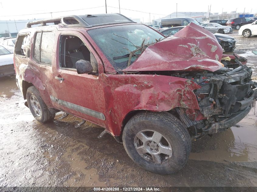 2005 Nissan Xterra S VIN: 5N1AN08W45C619572 Lot: 41208288