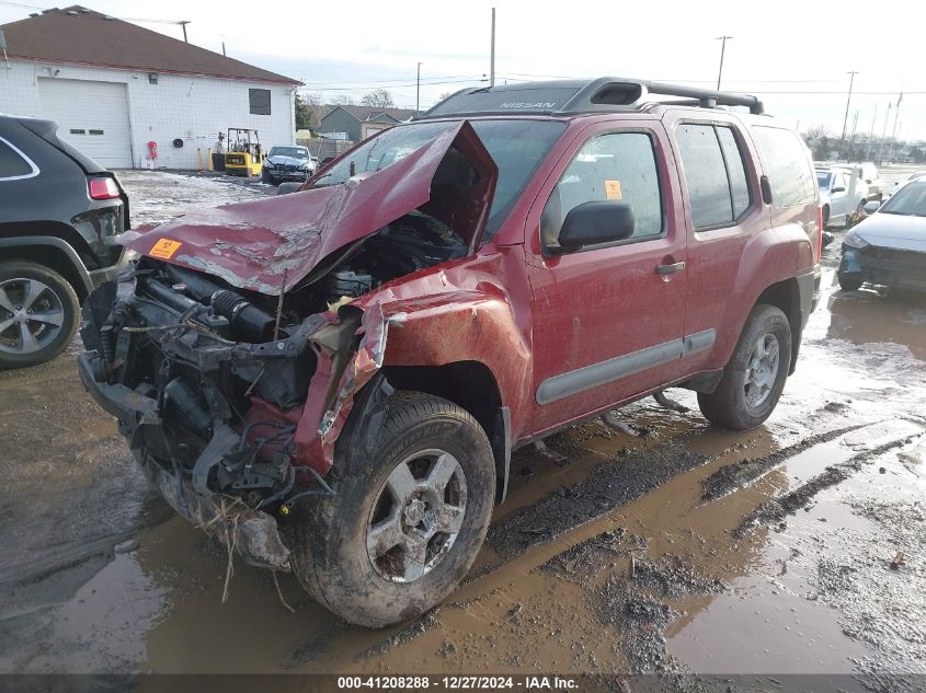 2005 Nissan Xterra S VIN: 5N1AN08W45C619572 Lot: 41208288