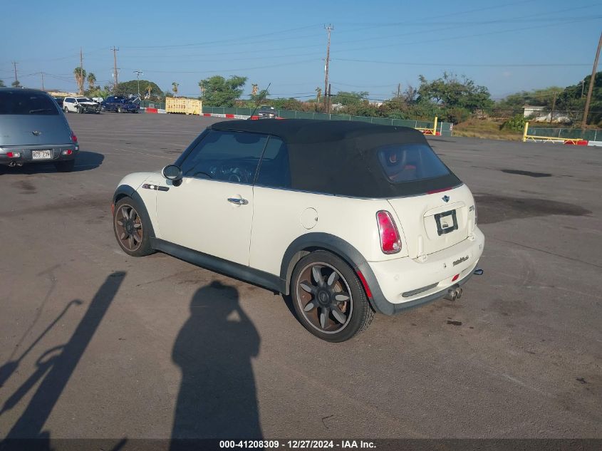 2008 Mini Cooper S VIN: WMWRH33508TL97483 Lot: 41208309