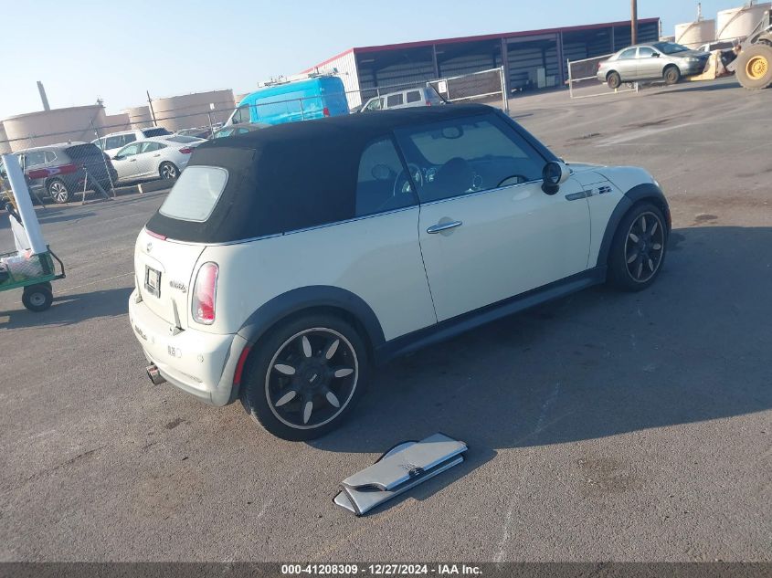 2008 Mini Cooper S VIN: WMWRH33508TL97483 Lot: 41208309