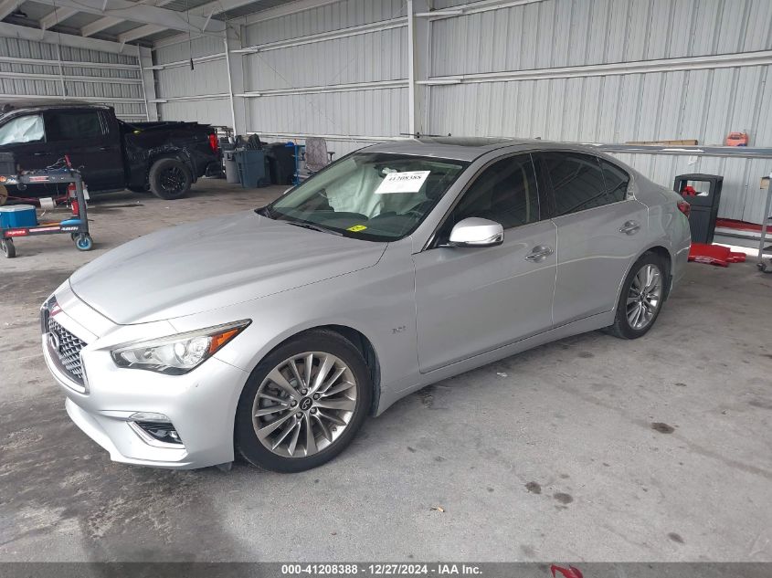 2020 Infiniti Q50 Pure/Luxe/Sport/Edition 30 VIN: JN1EV7AP4LM206062 Lot: 41208388