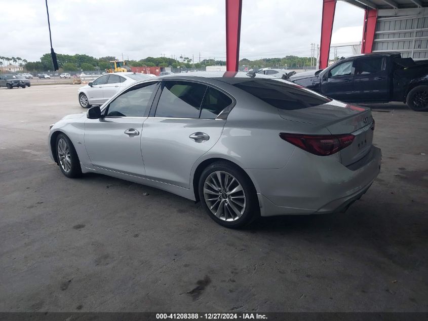 2020 Infiniti Q50 Pure/Luxe/Sport/Edition 30 VIN: JN1EV7AP4LM206062 Lot: 41208388