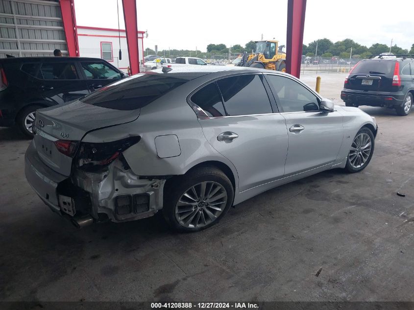 2020 Infiniti Q50 Pure/Luxe/Sport/Edition 30 VIN: JN1EV7AP4LM206062 Lot: 41208388