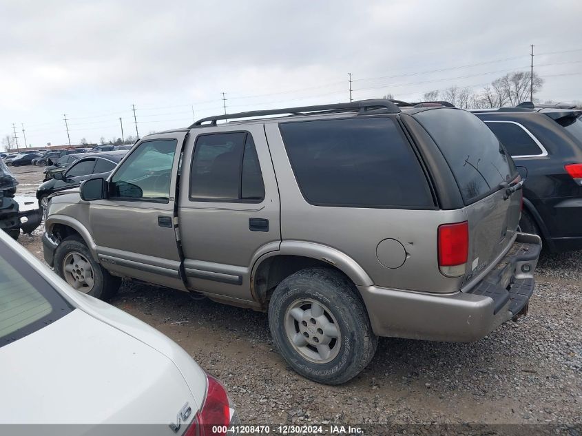 2000 Chevrolet Blazer VIN: 1GNDT13W4Y2335316 Lot: 41208470