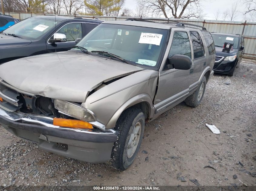 2000 Chevrolet Blazer VIN: 1GNDT13W4Y2335316 Lot: 41208470