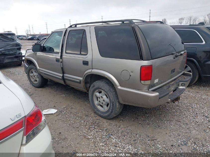 2000 Chevrolet Blazer VIN: 1GNDT13W4Y2335316 Lot: 41208470