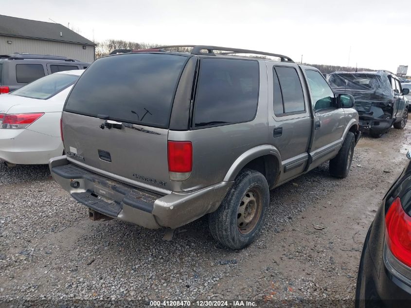 2000 Chevrolet Blazer VIN: 1GNDT13W4Y2335316 Lot: 41208470