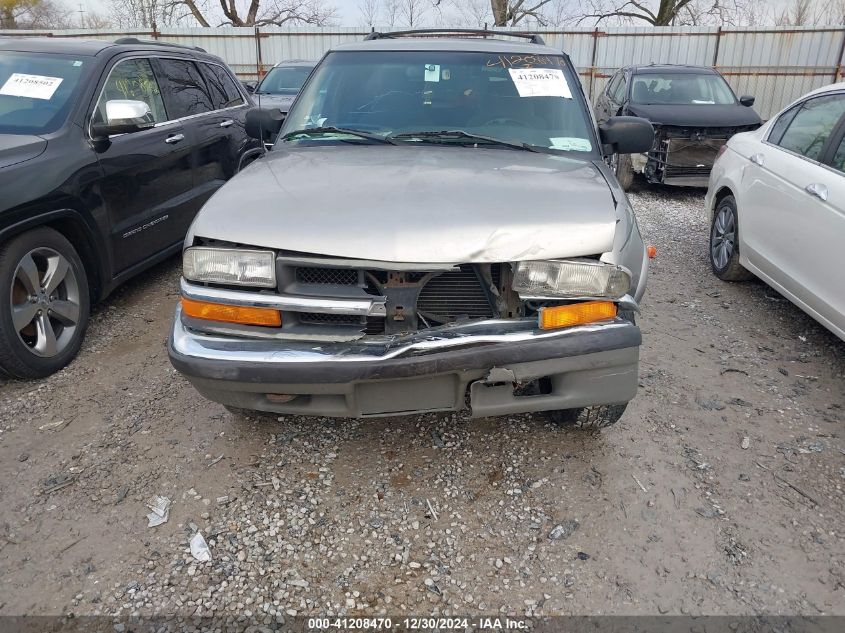 2000 Chevrolet Blazer VIN: 1GNDT13W4Y2335316 Lot: 41208470