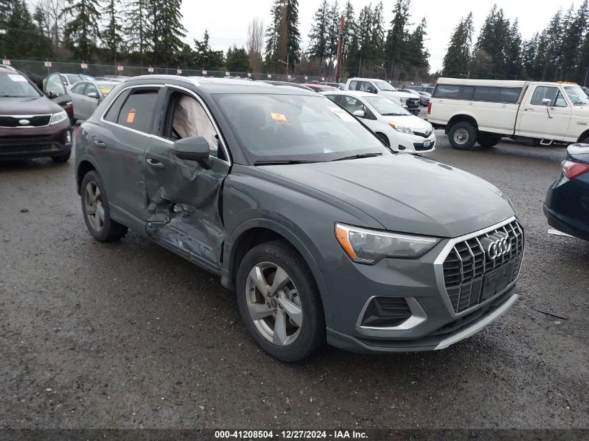 2021 Audi Q3 Premium 40 VIN: WA1AUCF34M1131728 Lot: 41208504