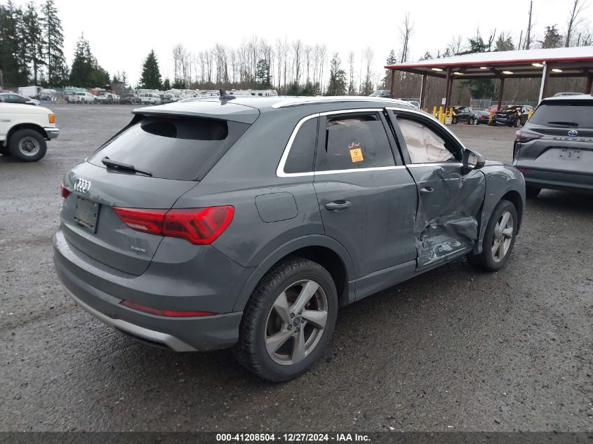 2021 Audi Q3 Premium 40 VIN: WA1AUCF34M1131728 Lot: 41208504