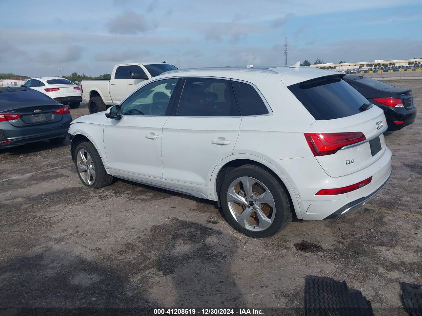 2021 Audi Q5 Prestige 45 Tfsi Quattro S Tronic VIN: WA1CAAFY7M2055059 Lot: 41208519