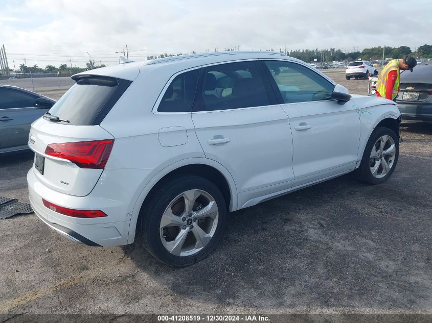 2021 Audi Q5 Prestige 45 Tfsi Quattro S Tronic VIN: WA1CAAFY7M2055059 Lot: 41208519