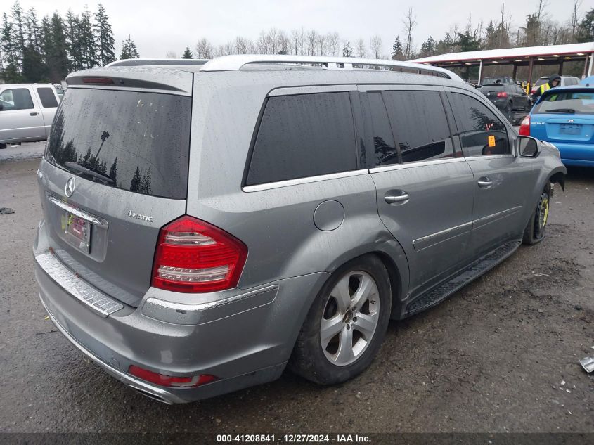 2010 Mercedes-Benz Gl 450 4Matic VIN: 4JGBF7BE5AA587487 Lot: 41208541