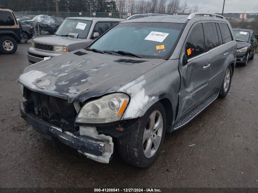 2010 Mercedes-Benz Gl 450 4Matic VIN: 4JGBF7BE5AA587487 Lot: 41208541