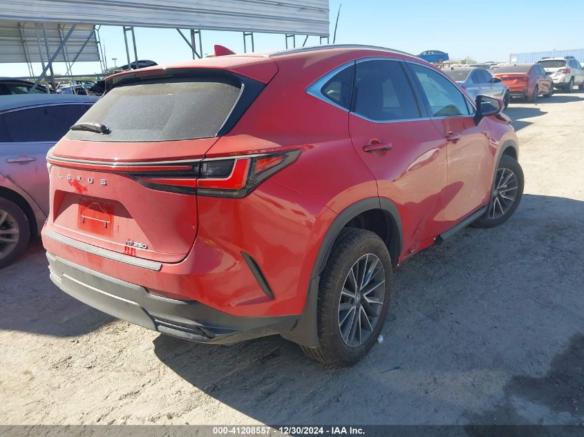 2025 Lexus Nx 250 Base/250 Premium VIN: 2T2ADCAZXSC020901 Lot: 41208557