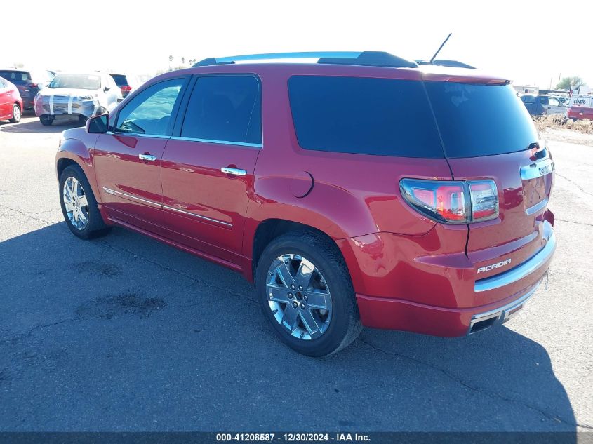 2013 GMC Acadia Denali VIN: 1GKKRTKD7DJ149185 Lot: 41208587