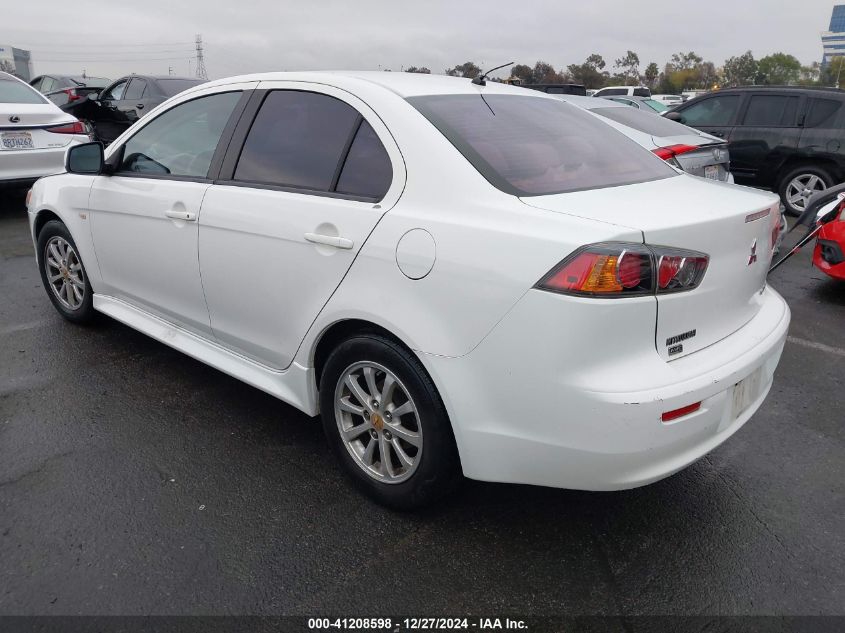 2012 Mitsubishi Lancer Se VIN: JA32V2FW0CU017216 Lot: 41208598