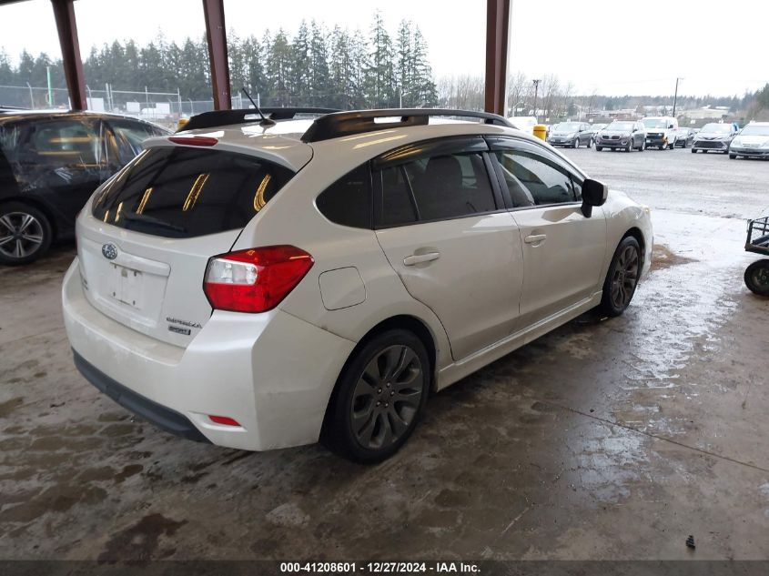 2014 Subaru Impreza 2.0I Sport Premium VIN: JF1GPAL67E8273483 Lot: 41208601