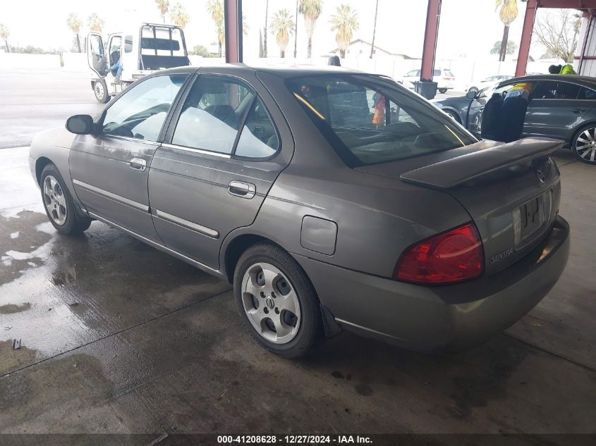 2004 Nissan Sentra 1.8S VIN: 3N1CB51D34L834796 Lot: 41208628