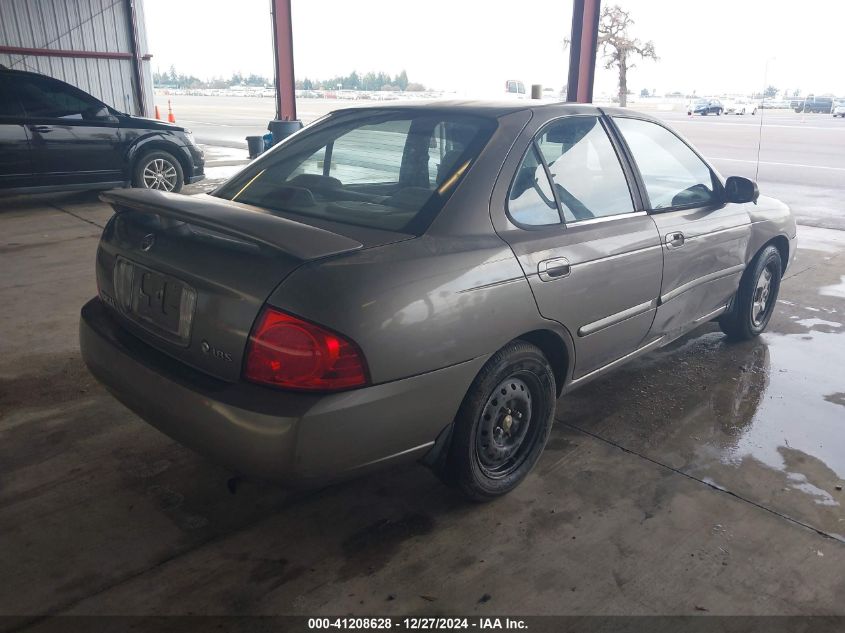 2004 Nissan Sentra 1.8S VIN: 3N1CB51D34L834796 Lot: 41208628