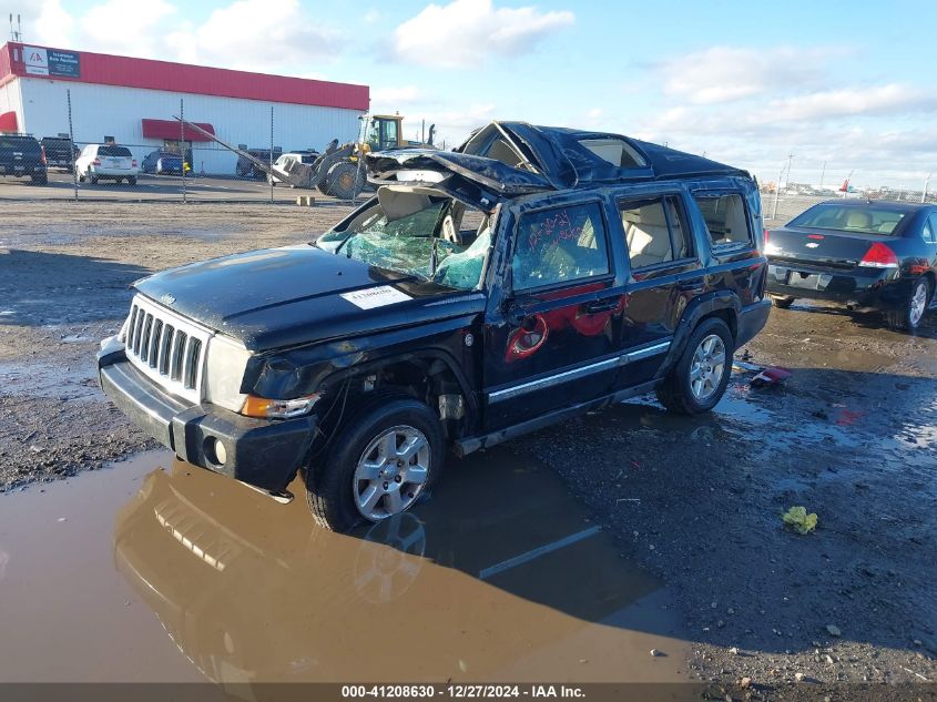 2006 Jeep Commander Limited VIN: 1J8HG58246C124502 Lot: 41208630