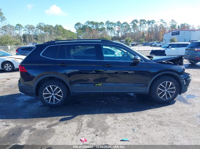 2019 Volkswagen Tiguan Se/Sel/Sel R-Line Jet-Black/Sel R-Line VIN: 3VV2B7AX2KM182776 Lot: 41208633