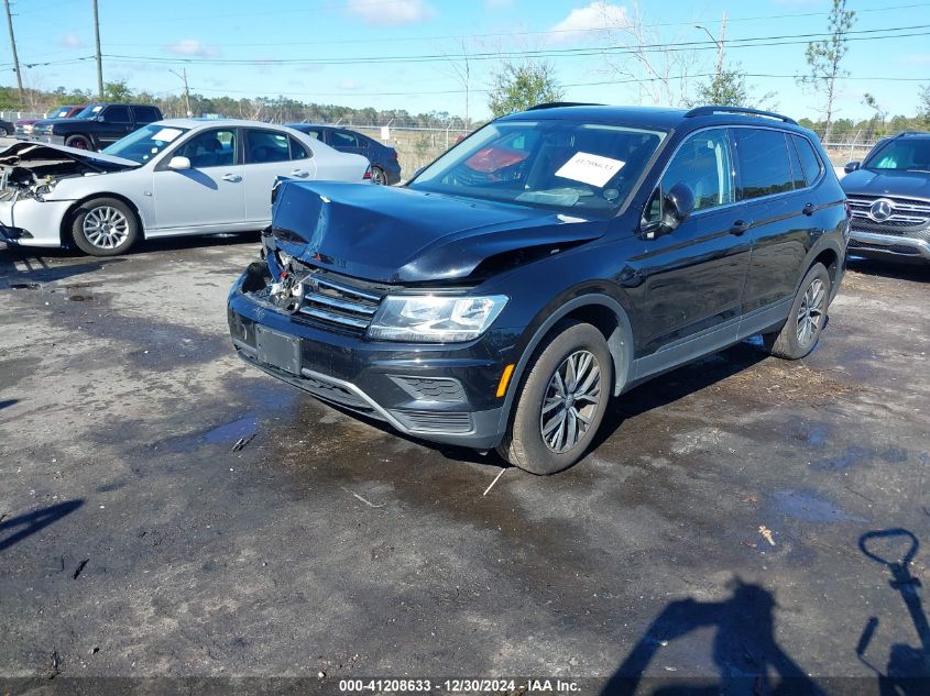 2019 Volkswagen Tiguan Se/Sel/Sel R-Line Jet-Black/Sel R-Line VIN: 3VV2B7AX2KM182776 Lot: 41208633