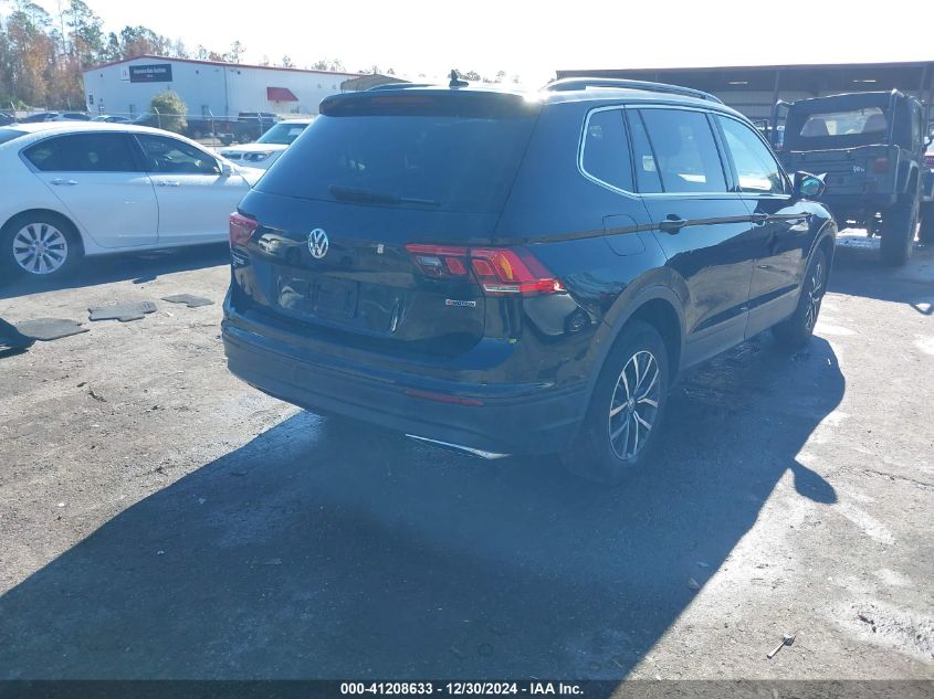 2019 Volkswagen Tiguan Se/Sel/Sel R-Line Jet-Black/Sel R-Line VIN: 3VV2B7AX2KM182776 Lot: 41208633