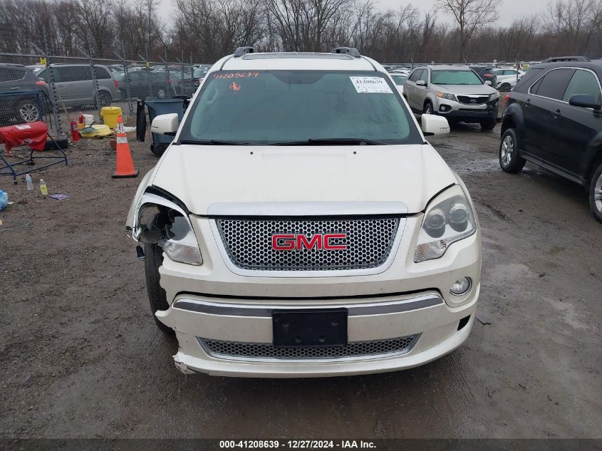 2012 GMC Acadia Denali VIN: 1GKKVTED8CJ302999 Lot: 41208639