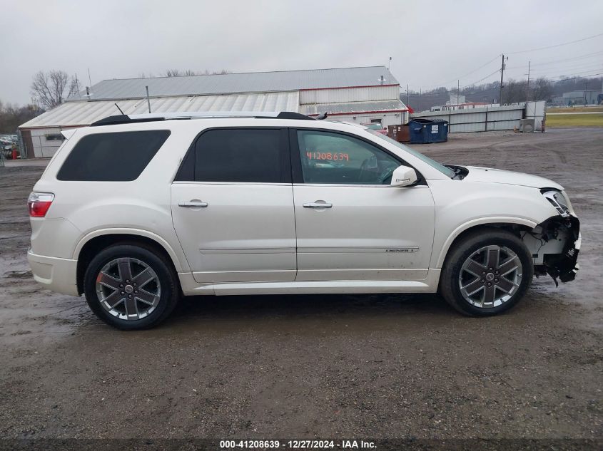 2012 GMC Acadia Denali VIN: 1GKKVTED8CJ302999 Lot: 41208639