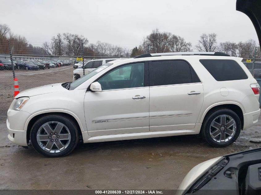 2012 GMC Acadia Denali VIN: 1GKKVTED8CJ302999 Lot: 41208639