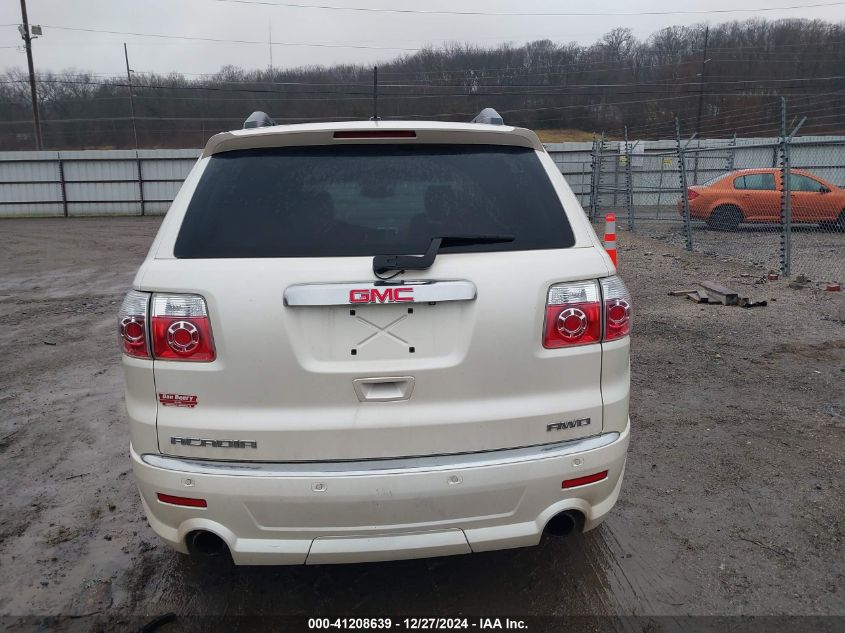 2012 GMC Acadia Denali VIN: 1GKKVTED8CJ302999 Lot: 41208639