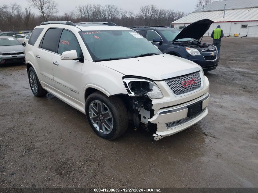 2012 GMC Acadia Denali VIN: 1GKKVTED8CJ302999 Lot: 41208639