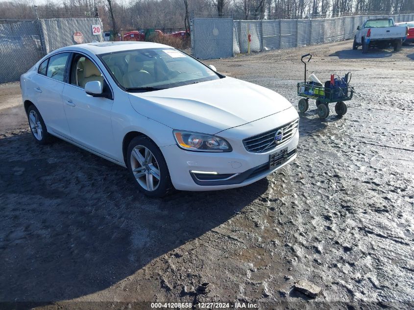 2015 Volvo S60 T5 Premier VIN: YV1612TB8F1317957 Lot: 41208658