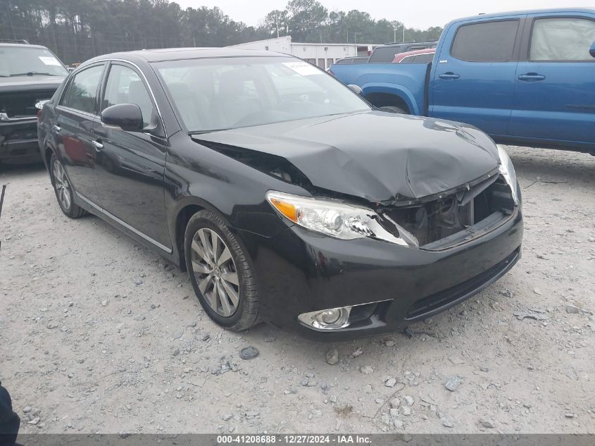 2011 Toyota Avalon Limited VIN: 4T1BK3DB1BU404044 Lot: 41208688