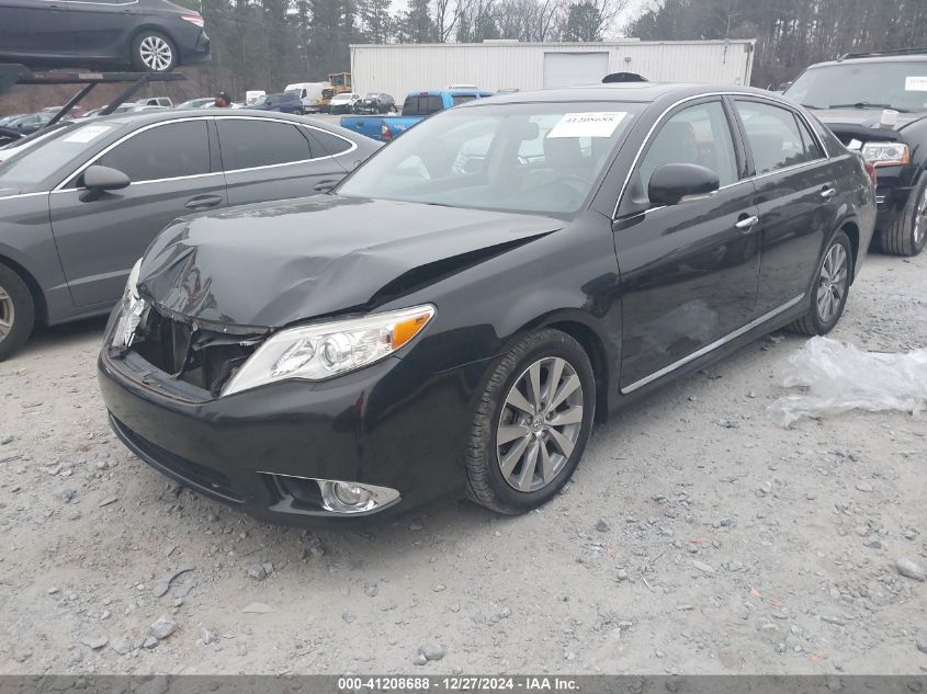 2011 Toyota Avalon Limited VIN: 4T1BK3DB1BU404044 Lot: 41208688