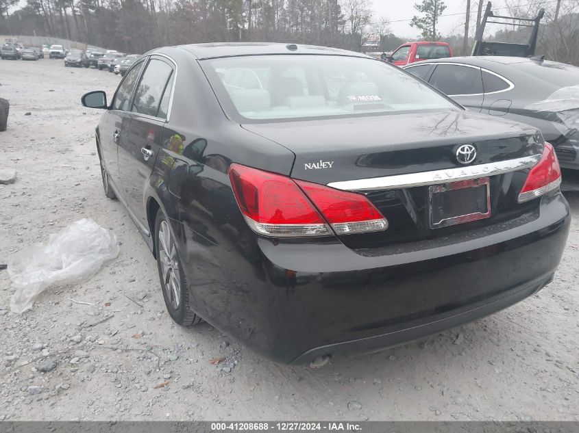 2011 Toyota Avalon Limited VIN: 4T1BK3DB1BU404044 Lot: 41208688