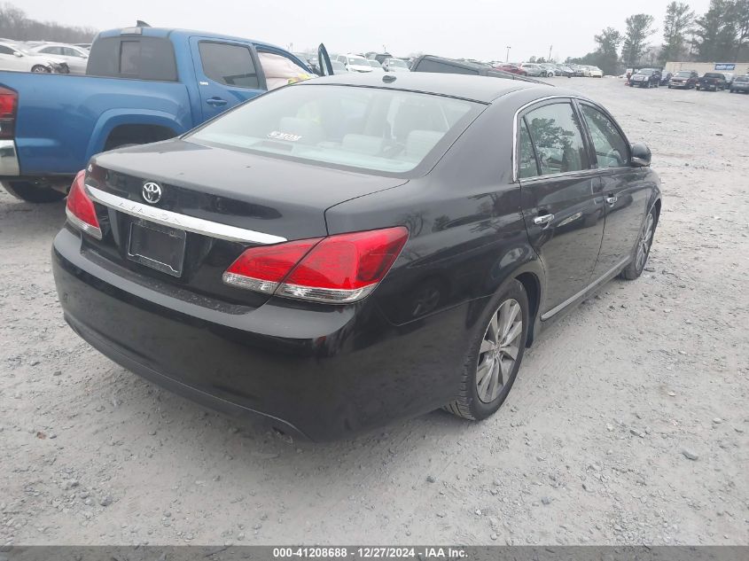 2011 Toyota Avalon Limited VIN: 4T1BK3DB1BU404044 Lot: 41208688