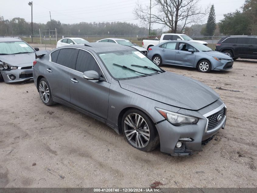 2020 Infiniti Q50 Pure/Luxe/Sport/Edition 30 VIN: JN1EV7AP3LM205050 Lot: 41208740