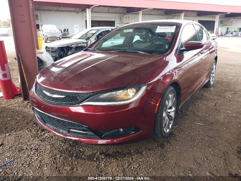 2015 Chrysler 200 S VIN: 1C3CCCBB5FN526628 Lot: 41208779