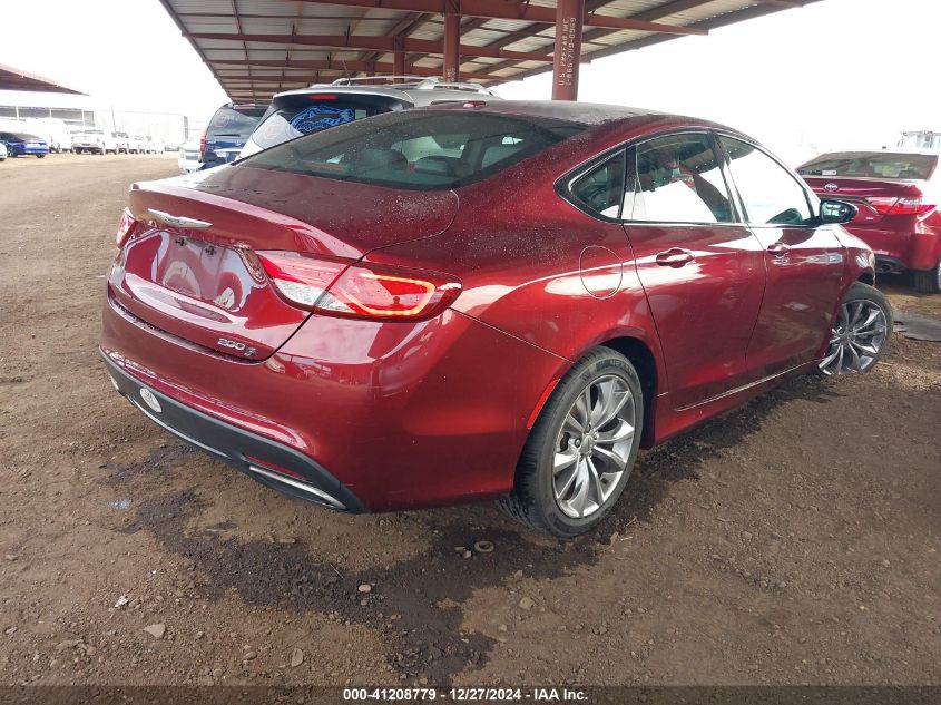 2015 Chrysler 200 S VIN: 1C3CCCBB5FN526628 Lot: 41208779