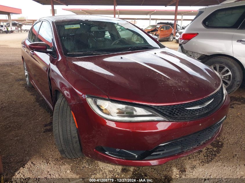 2015 Chrysler 200 S VIN: 1C3CCCBB5FN526628 Lot: 41208779