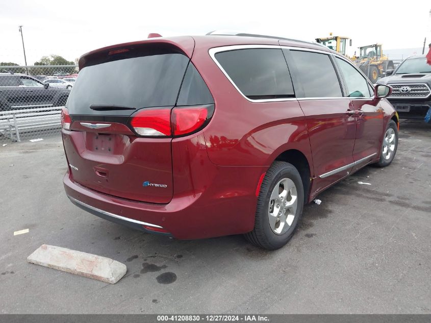 2018 Chrysler Pacifica Hybrid Touring L VIN: 2C4RC1L73JR230166 Lot: 41208830