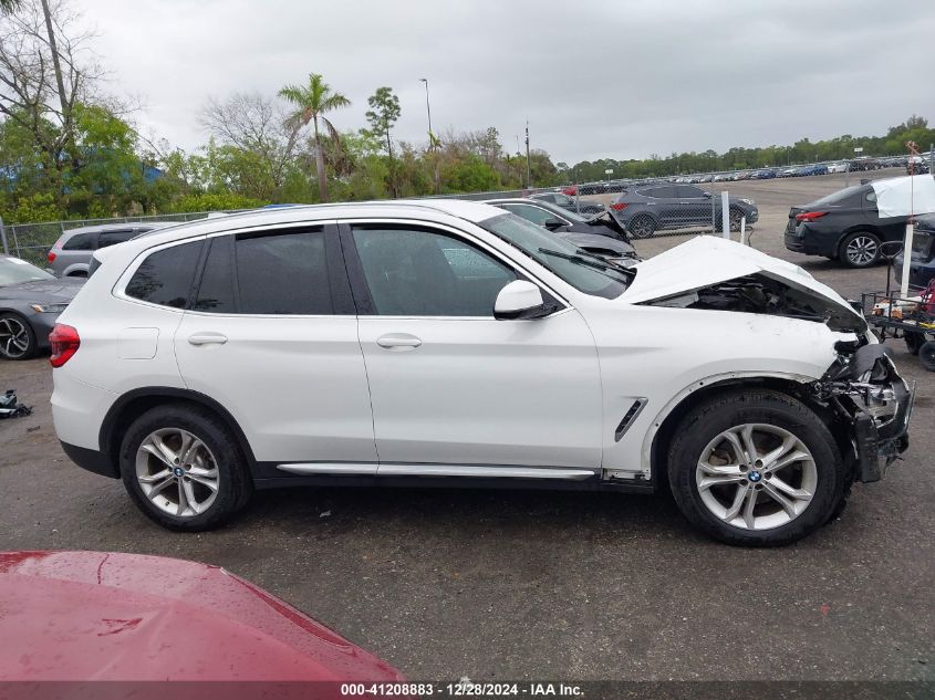 2020 BMW X3 Sdrive30I VIN: 5UXTY3C04L9C53343 Lot: 41208883