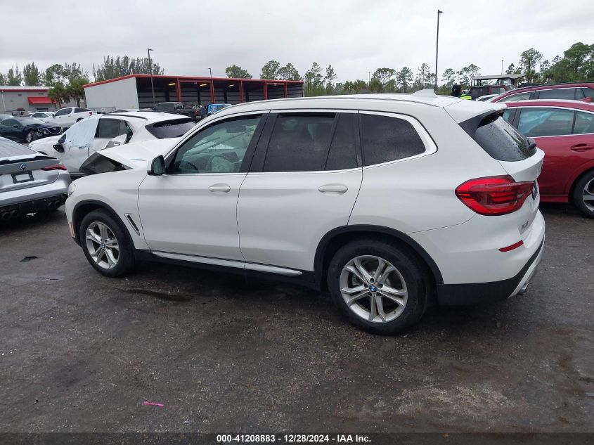 2020 BMW X3 Sdrive30I VIN: 5UXTY3C04L9C53343 Lot: 41208883